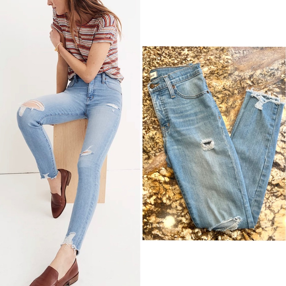 Madewell High Rise Skinny Jeans